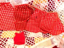 growin up skipper red skirts
